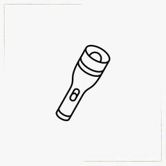 flash light line icon