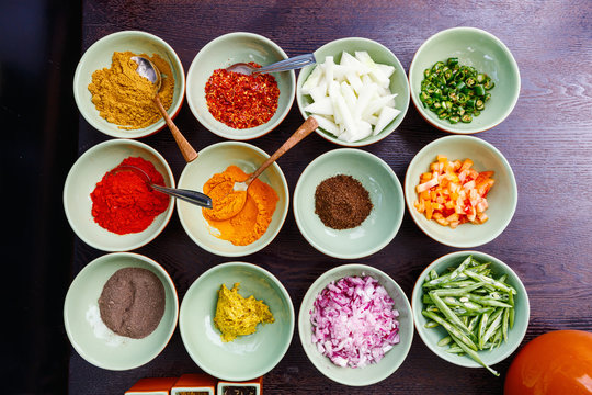 Spices cooking ingredients