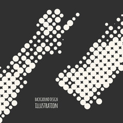 abstract grunge halftone dot texture