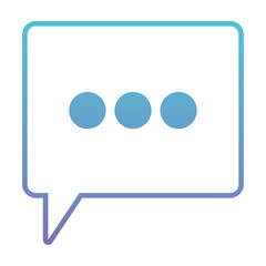 Naklejka premium speech bubble isolated icon vector illustration design