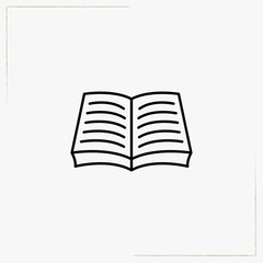 books line icon