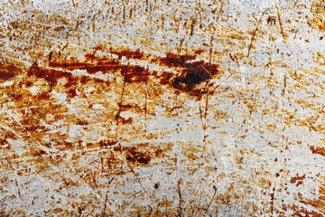 Scratchy old rusty metal. Background texture
