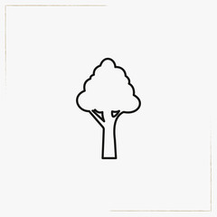 tree line icon