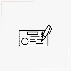 contract line icon