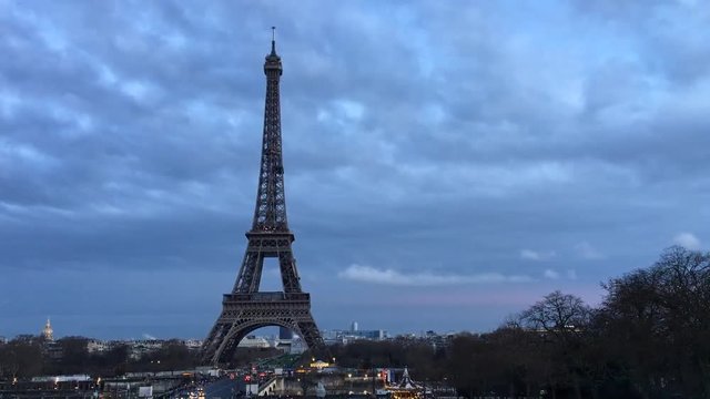 Timelapse Tour Eiffel