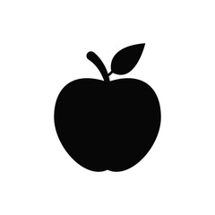Apple vector icon.