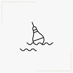 float line icon