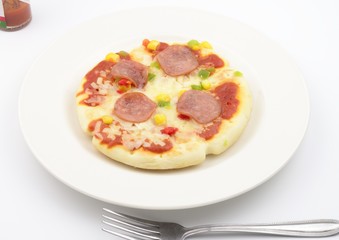 手軽な冷凍ピザ