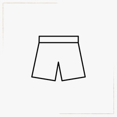 underwear line icon