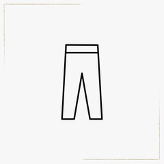 trouser line icon © Orkhan