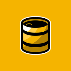 Barrel logo. Vector illustration