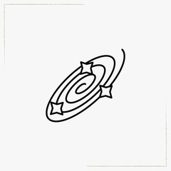 space line icon