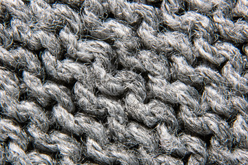 Beyond closest macro pattern knitted surface