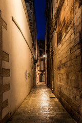 Fototapeta premium Martina Franca at night, Puglia, Italy