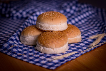 Hamburger bread