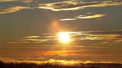 Obraz premium das goldene Licht