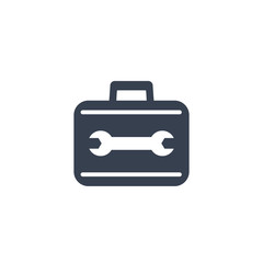 repair tools icon on white