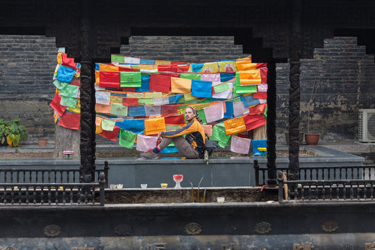 Little Myanmar Monk Reading Book