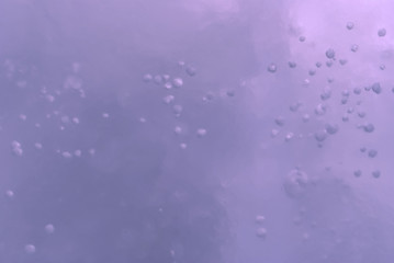 background, texture: purple stratum of ice with bubbles