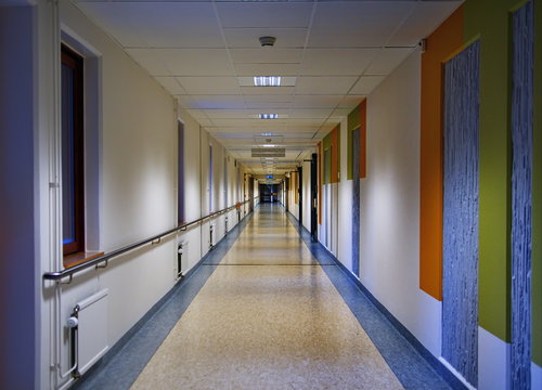 Hospital corridor