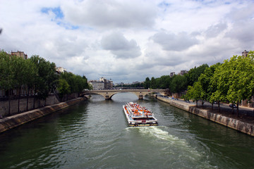 Fototapeta premium Seine river