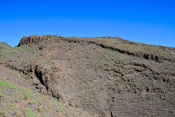 Fototapeta premium La Gomera: hike from Playa de Santiago to San Sebastian