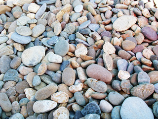 stones on the beach