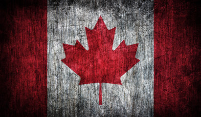 Abstract Flag of Canada