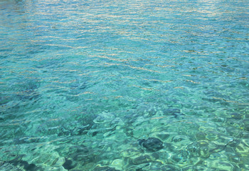 Fototapeta na wymiar Wonderful crystal clear water