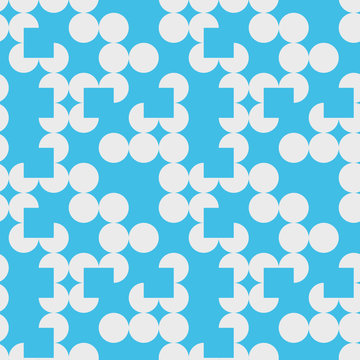 Irregular circle grid seamless pattern. For print, fashion design, wrapping, wallpaper