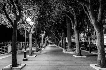 Taranto at night