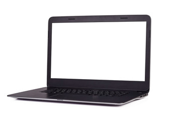 Laptop isolated on white background