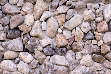 Crushed stone on the ground texture background