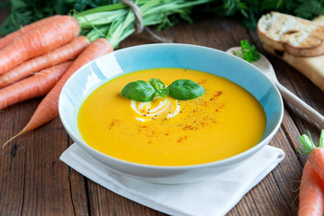 Möhrencremesuppe