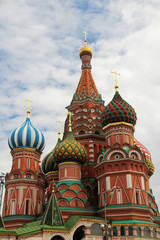 Fototapeta na wymiar The Cathedral of Vasily the Blessed, Moscow