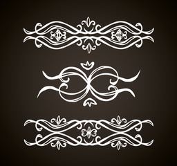 Vignette. Vector drawing