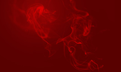 red smoke abstract background