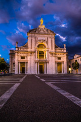 Obraz premium Basilica of Saint Mary of the Angels-Assisi, Italy