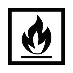 Box line simple icon