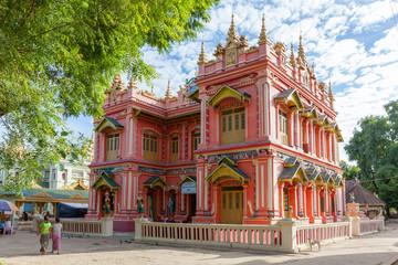 Buddhist temple in Burma