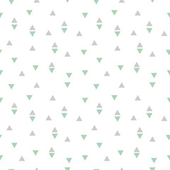 Triangle seamless pattern Vector background