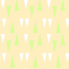 Triangle seamless pattern Vector background