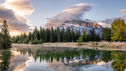 Cascade Ponds off the Lake Minnewanka scenic drive in the Banff National Park © Craig Zerbe