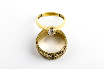 .happy romantic gifts (one stone, diamond, love)