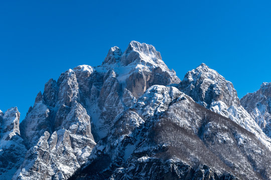 West face of Jof di Montasio