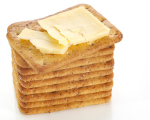 Cheddar Cheese and Crackers