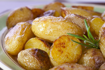 Roast New Potatoes with Rosemary