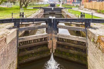 Diglis Canal Locks, Worcester