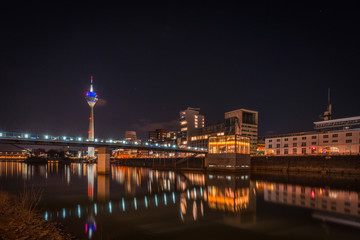 Düsseldorf Hafen Panorama