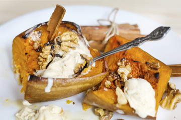 traditional Pumpkin Dessert 